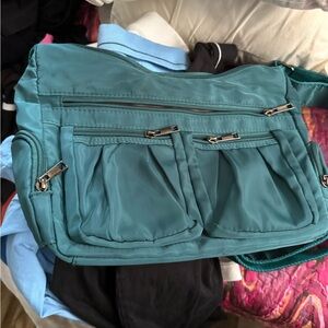 Teal Crossbody Bag